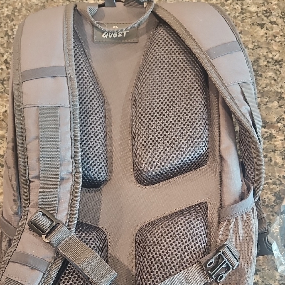 Gray Backpack with Hydration Kit Like Camelback N… - image 3